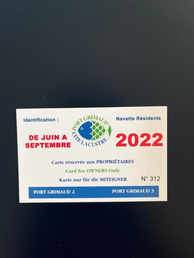 Coup De Coeur Lägenhet Grimaud Exteriör bild